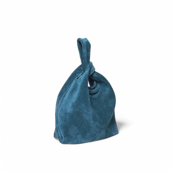 ハンドメイド　Y ourelia Amalia Top Handle Crossbody in Aegean Italian Suede – oliveve