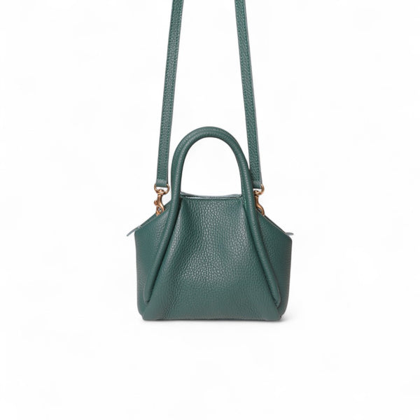 Mini Taya Top handle Crossbody in Mediterranea Italian Buffalo