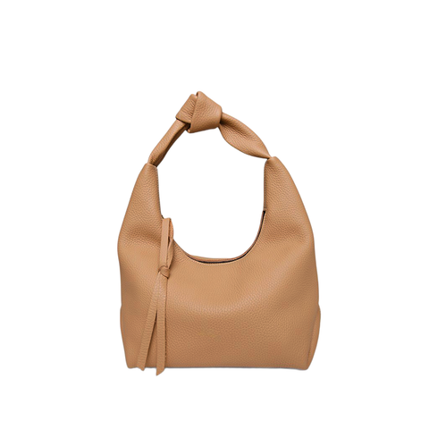 Nora Knot Bag in Gaucho Italian Buffalo Cowhide
