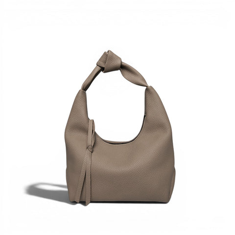 Nora Knot Bag in Portobello Italian Buffalo Cowhide