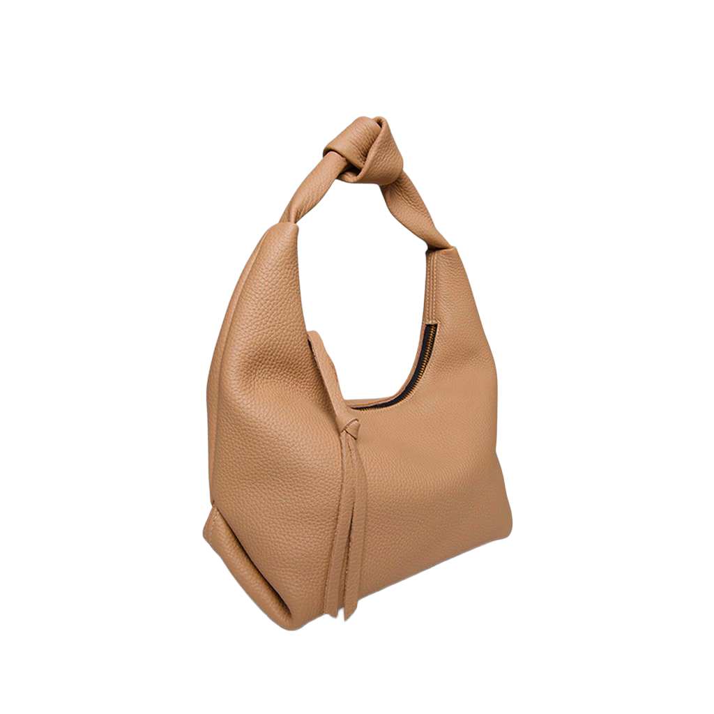 Nora Knot Bag in Gaucho Italian Buffalo Cowhide