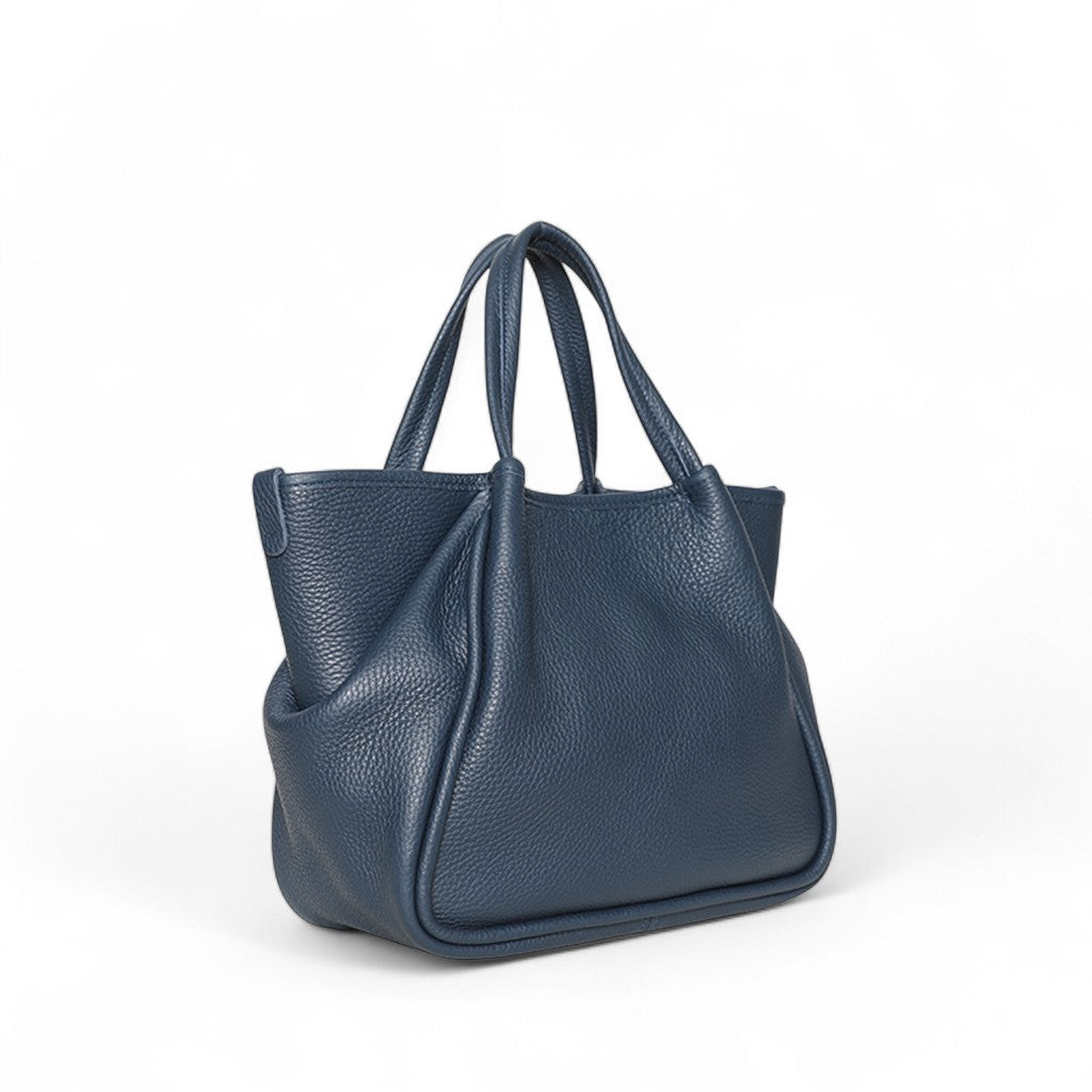 Vittoria Tote in Insignia Italian Buffalo Cowhide
