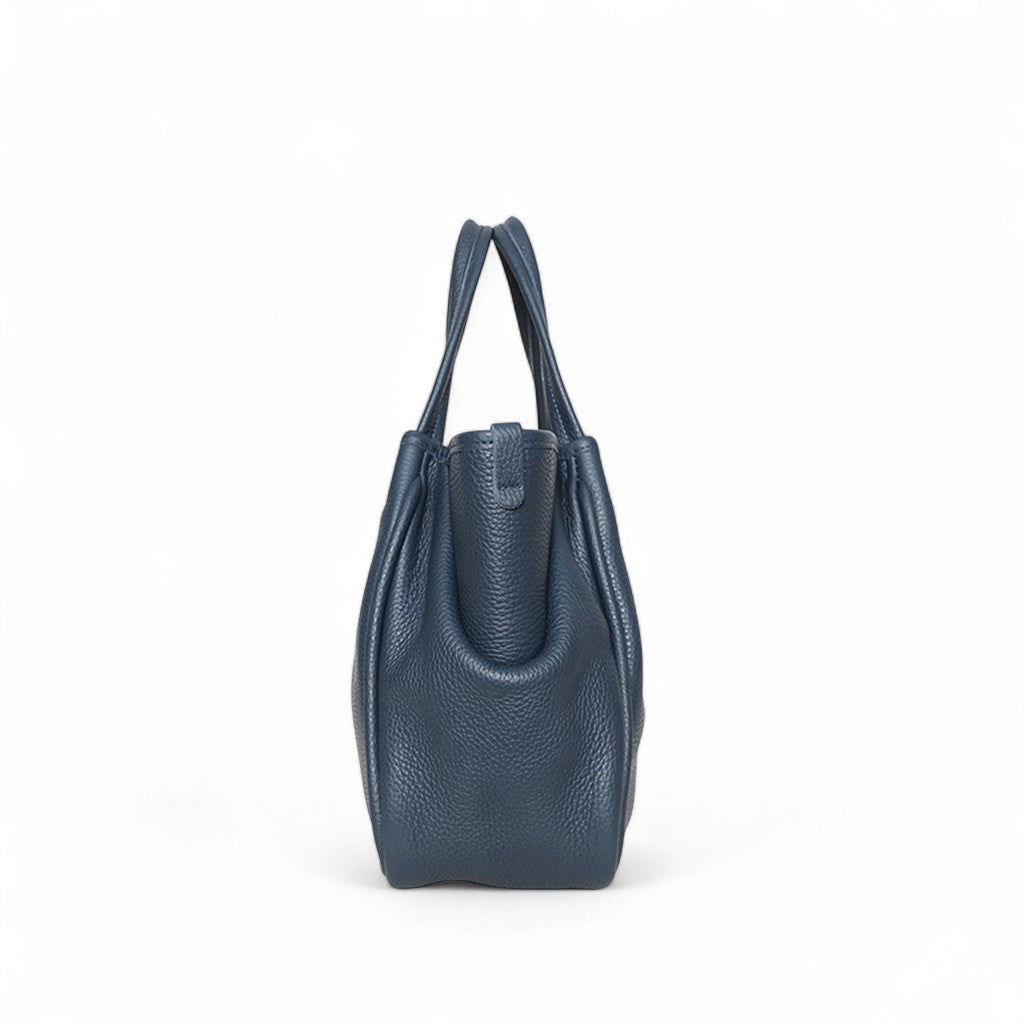 Vittoria Tote in Insignia Italian Buffalo Cowhide