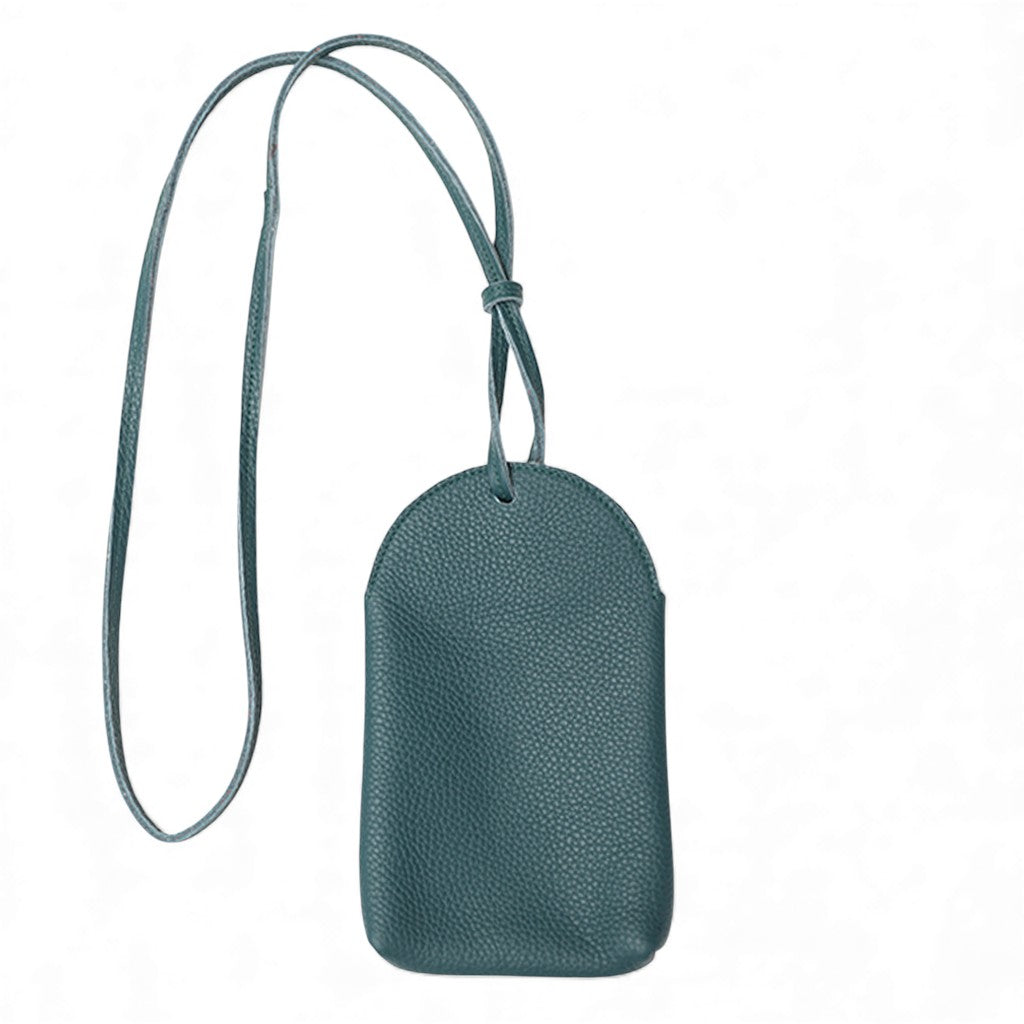Paulina Phone Bag in Mediterranea Italian Buffalo Cowhide