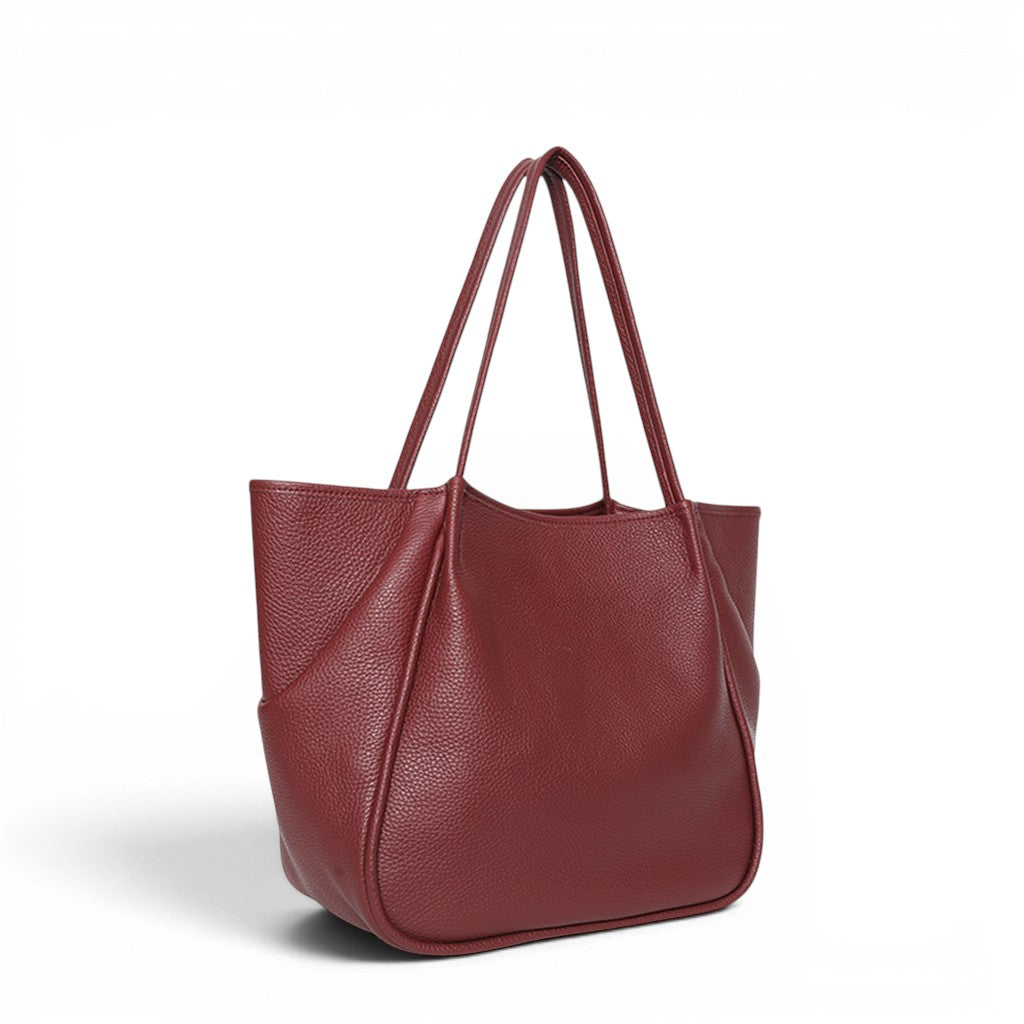 Toni Tote in Barolo Italian Buffalo Cowhide