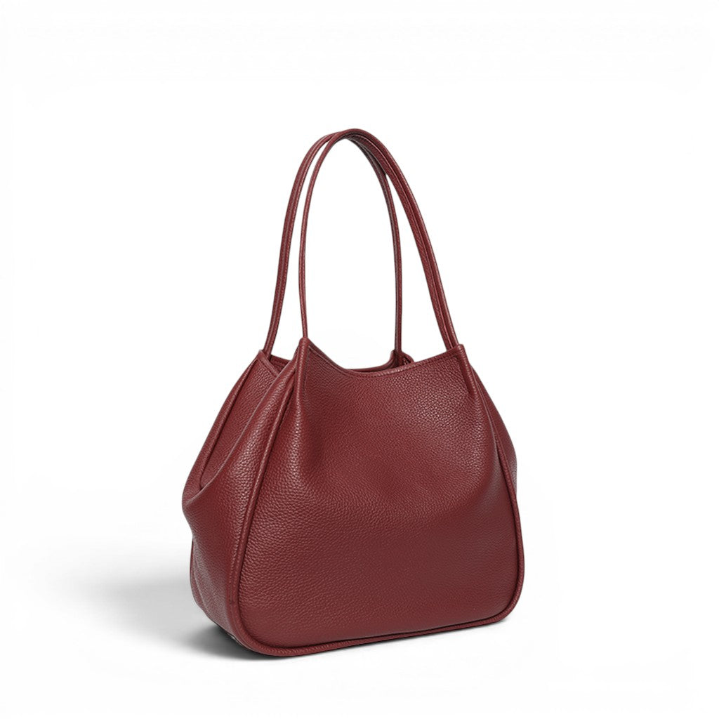 Toni Tote in Barolo Italian Buffalo Cowhide