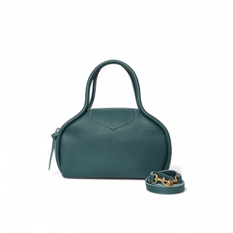 Bianca Bowler Crossbody in Mediterranea Italian Buffalo Cowhide