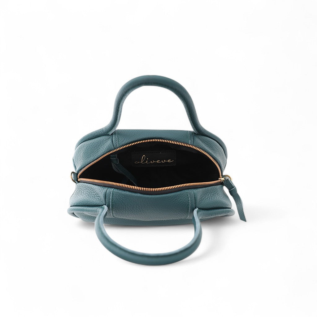 Bianca Bowler Crossbody in Mediterranea Italian Buffalo Cowhide