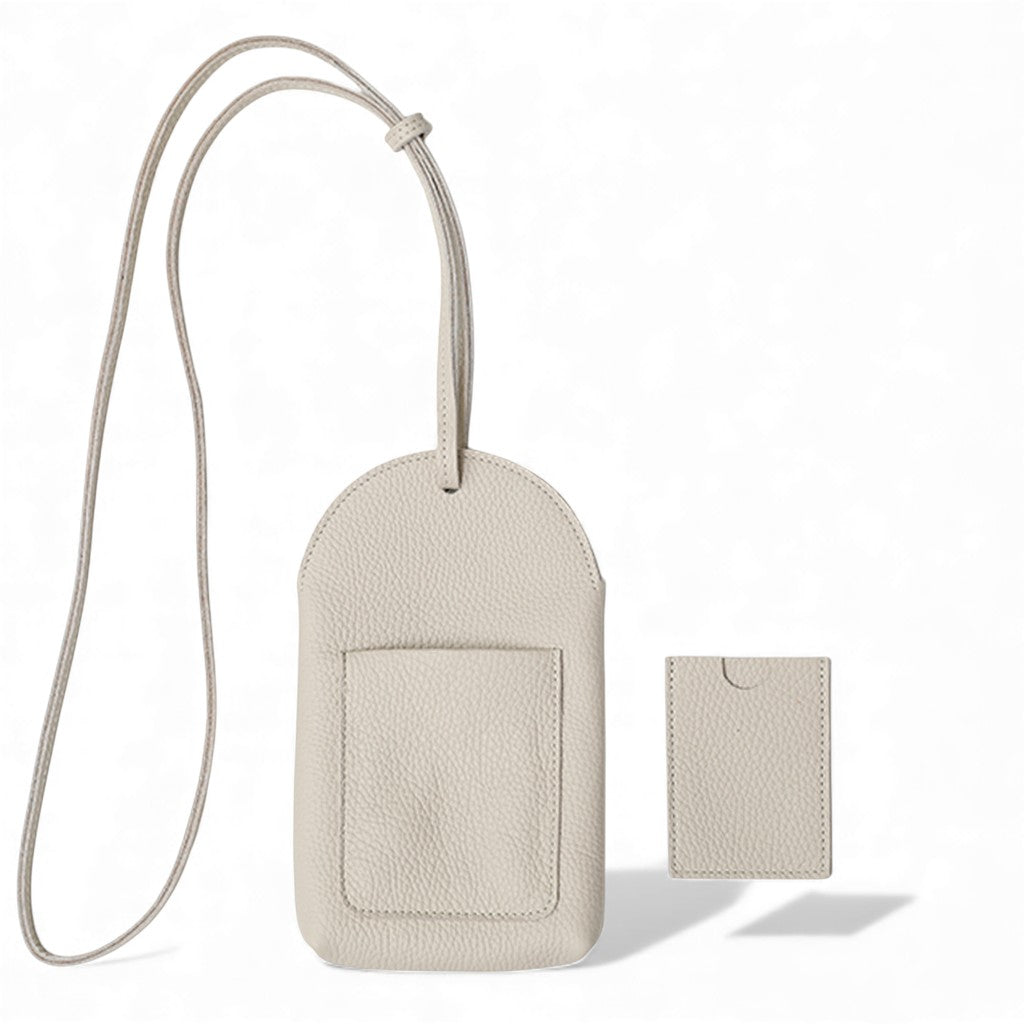 Paulina Phone Bag in Lamb Italian Buffalo Cowhide