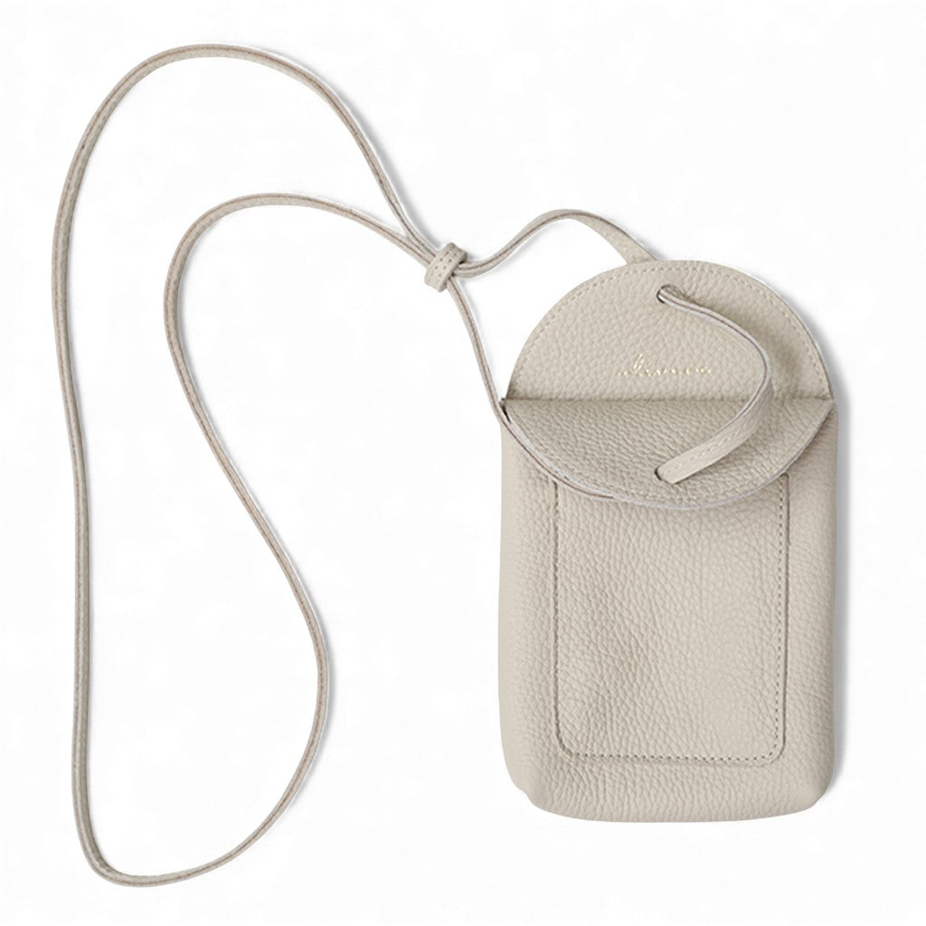 Paulina Phone Bag in Lamb Italian Buffalo Cowhide