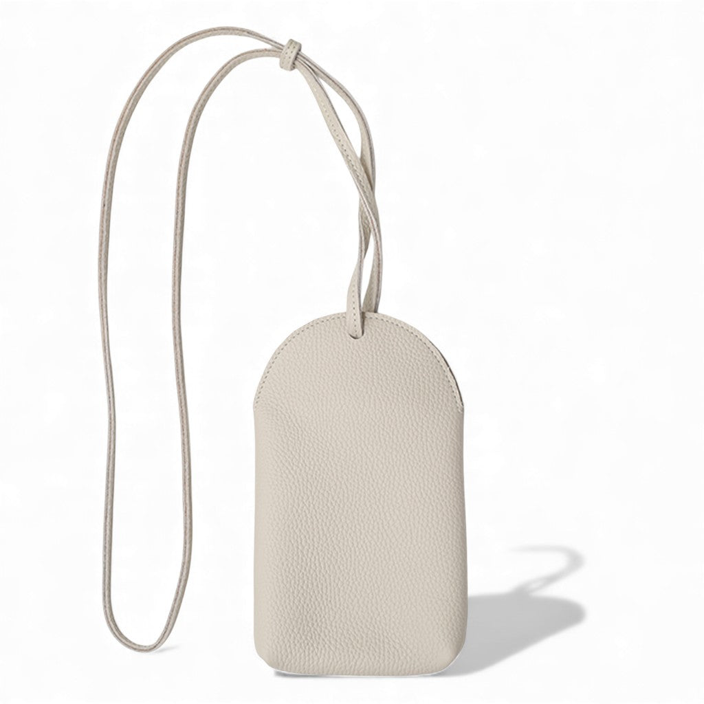 Paulina Phone Bag in Lamb Italian Buffalo Cowhide