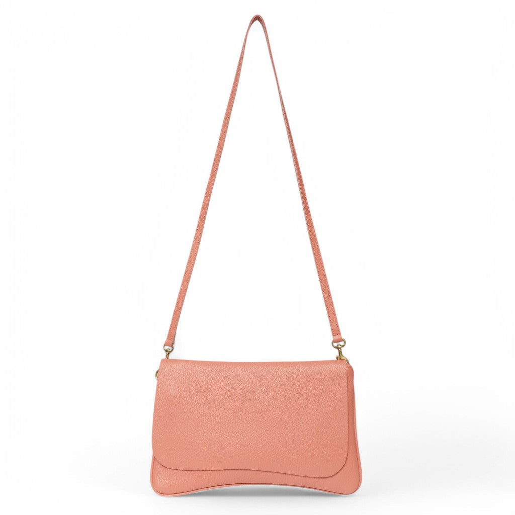 Cecilia Crossbody in Blossom Italian Buffalo Cowhide