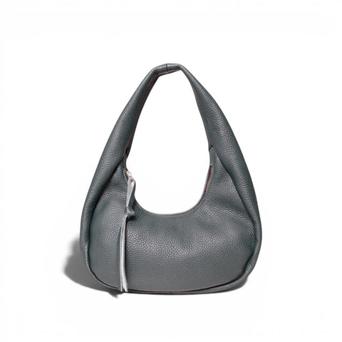 Bria Baguette in Shadow Italian Buffalo Cowhide