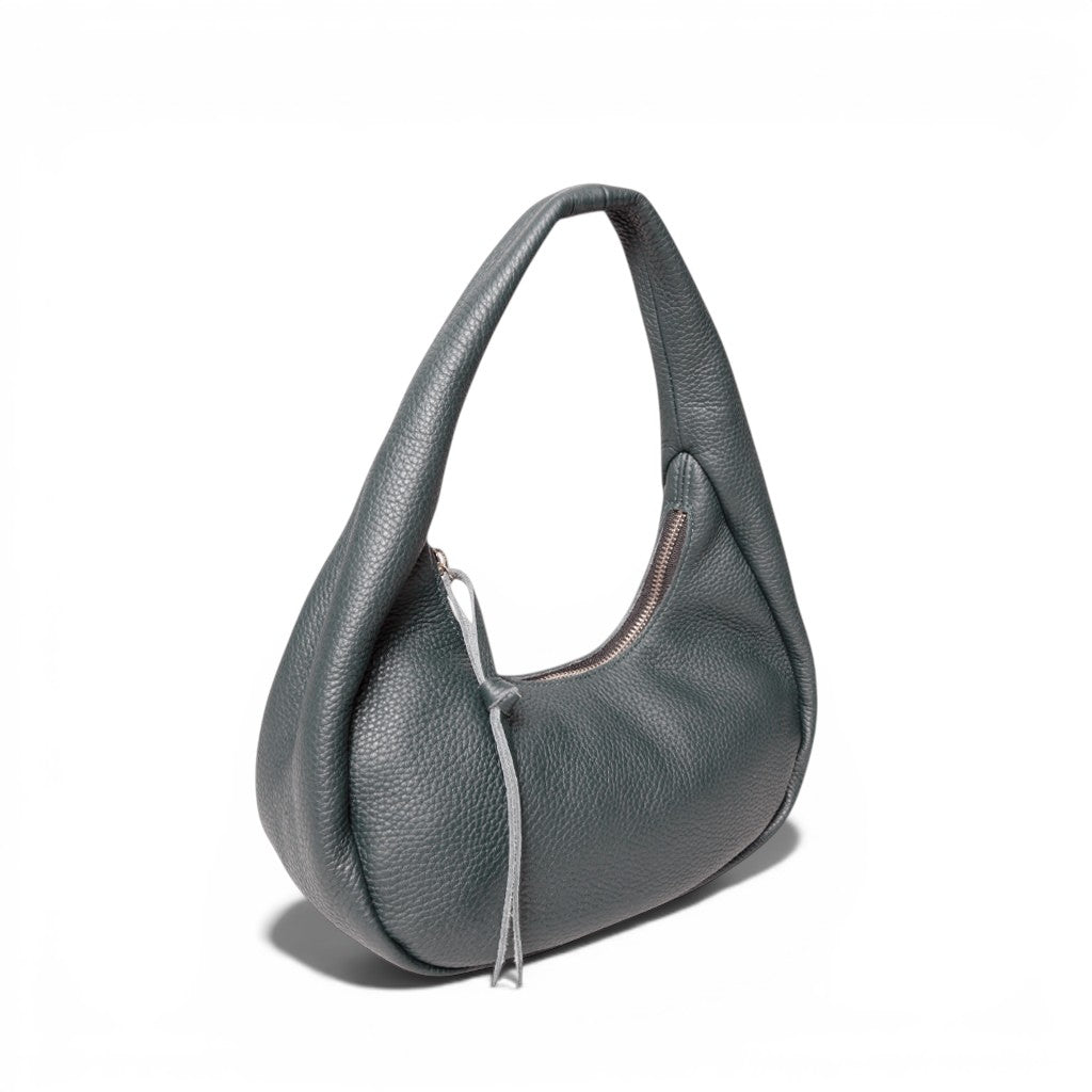Bria Baguette in Shadow Italian Buffalo Cowhide