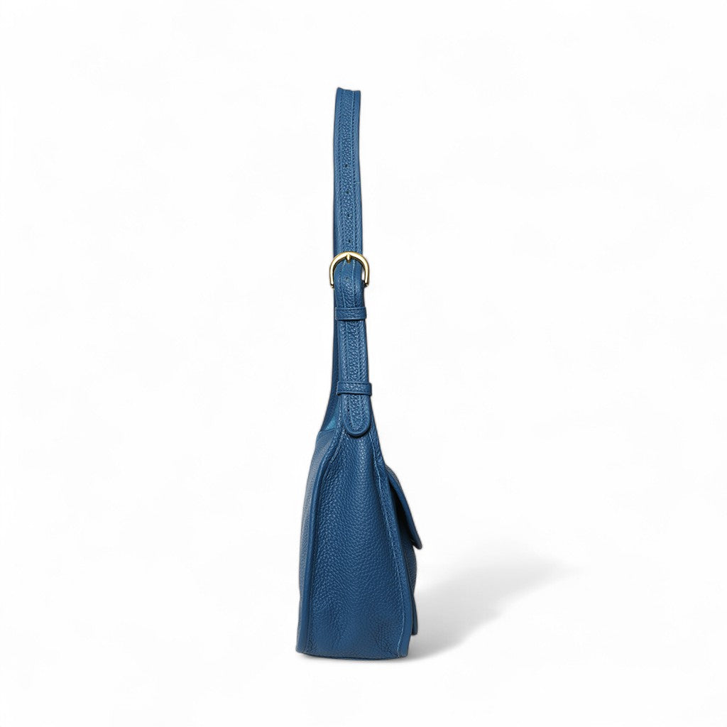 Simona Saddle Bag in Mykonos Italian Buffalo Cowhide