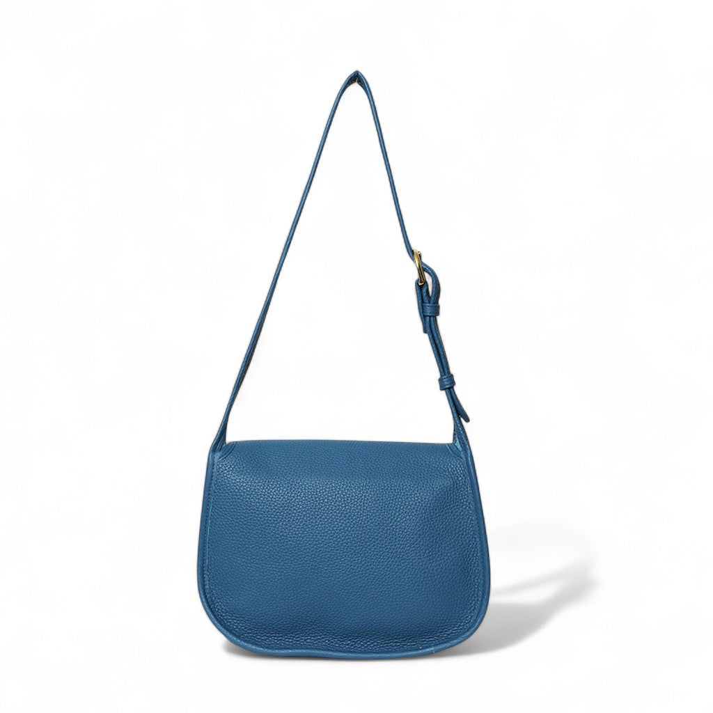 Simona Saddle Bag in Mykonos Italian Buffalo Cowhide