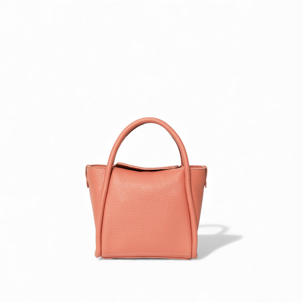 Mini Serena Satchel Crossbody in Blossom Italian Buffalo Cowhide