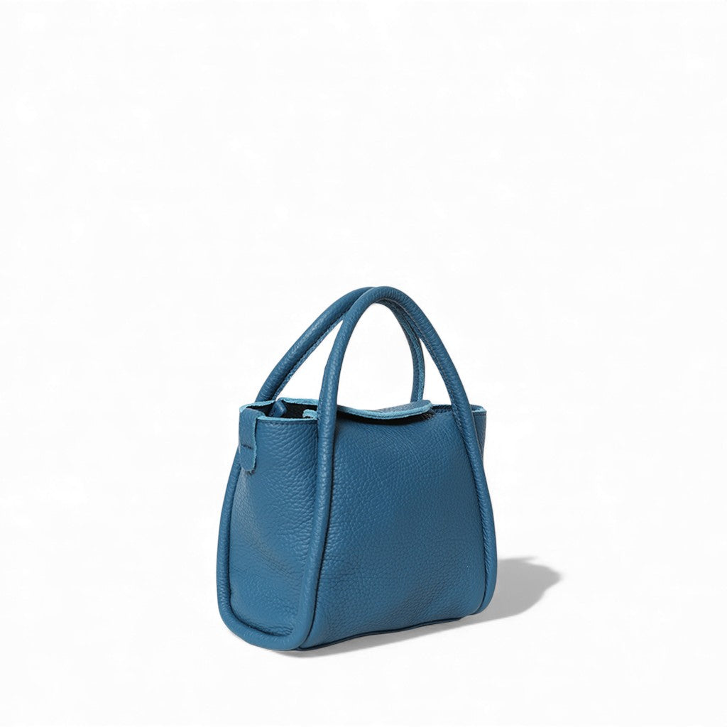 Mini Serena Top Handle Crossbody in Mykonos Italian Buffalo Cowhide