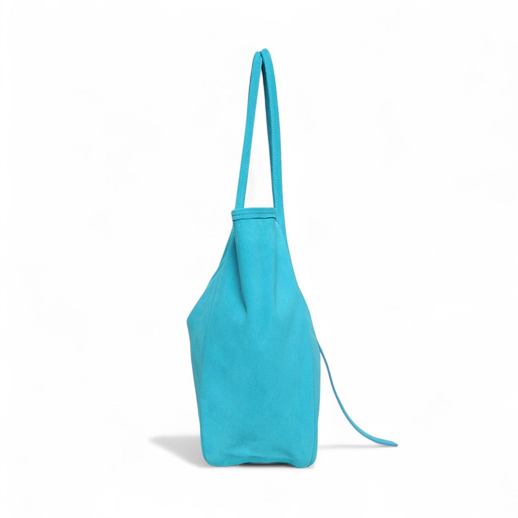 Ellis Hobo Tote in Tropea Italian Leather Backed Suede