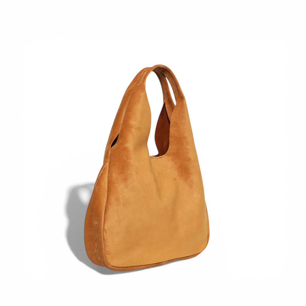 Francesca Shopper in Cuoio Italian Leather Backed Suede