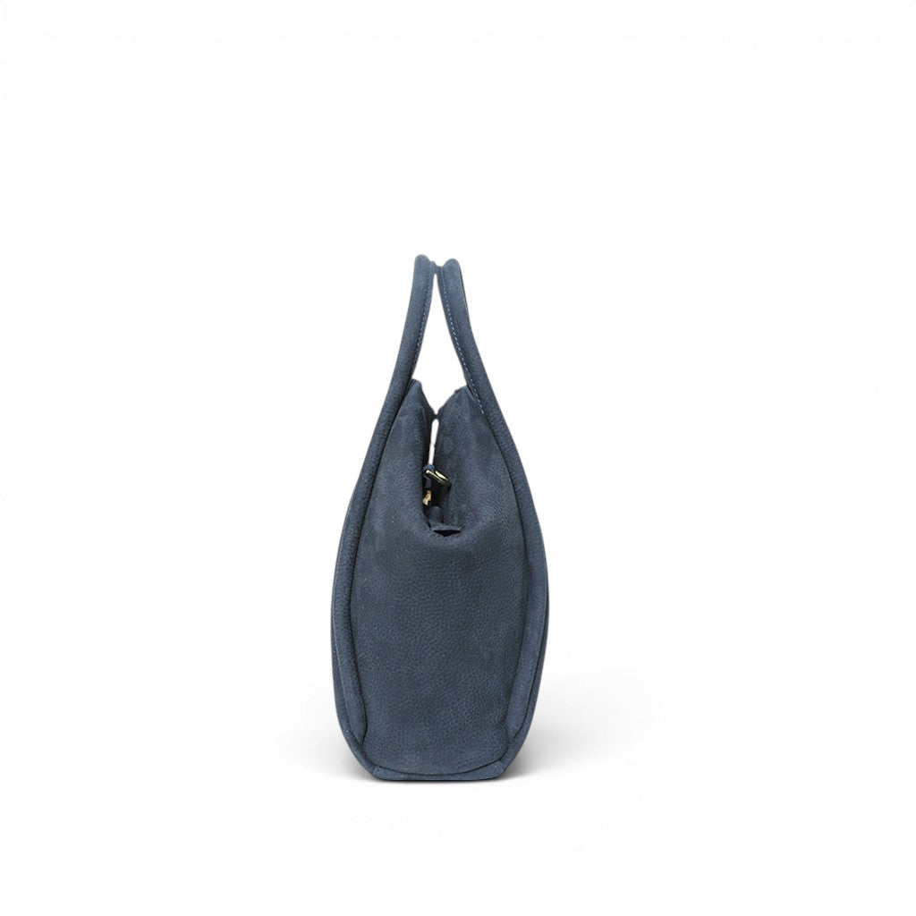 Taya Top Handle Crossbody in Ink Nubuck