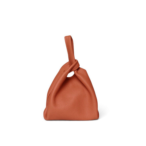 Amalia Top Handle Crossbody in Auburn Italian Buffalo Cowhide