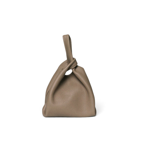 Amalia Top Handle Crossbody in Portobello Italian Buffalo Cowhide