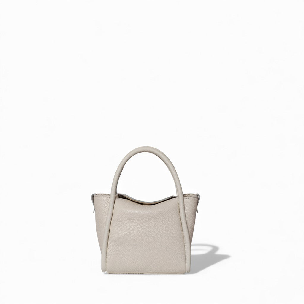 Mini Serena Satchel Crossbody in Lamb Italian Buffalo Cowhide
