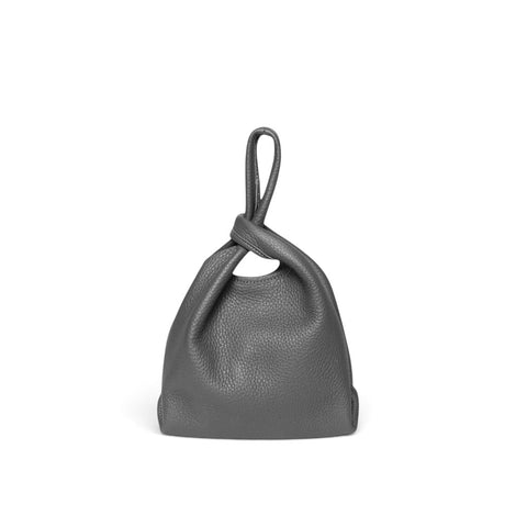Amalia Top Handle Crossbody in Shadow Italian Buffalo Cowhide