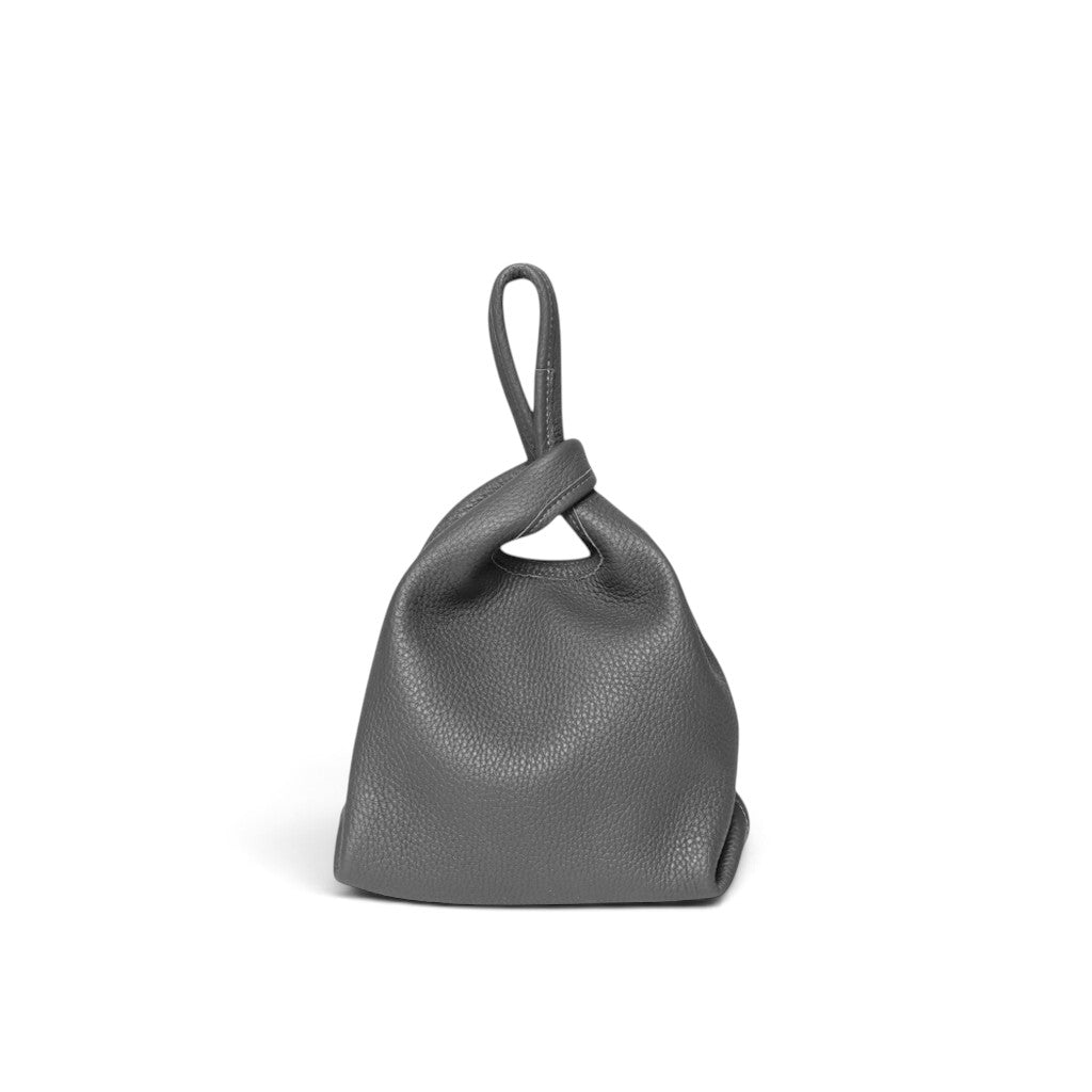 Amalia Top Handle Crossbody in Shadow Italian Buffalo Cowhide