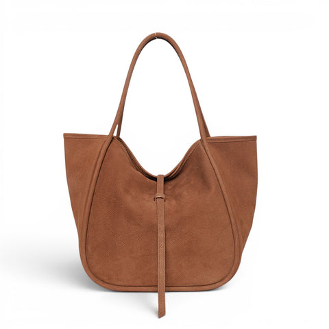 Ellis Hobo Tote in Brandy Nubuck