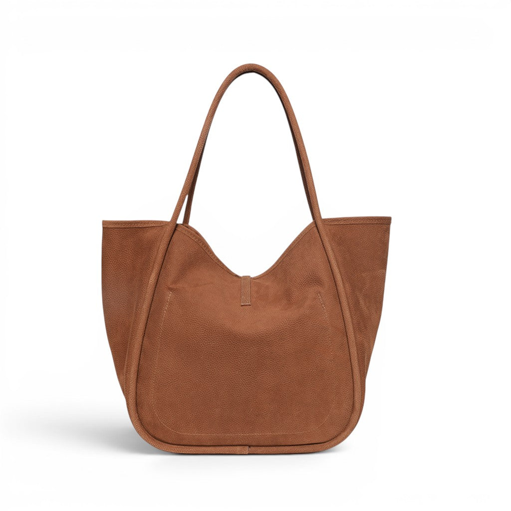 Ellis Hobo Tote in Brandy Nubuck