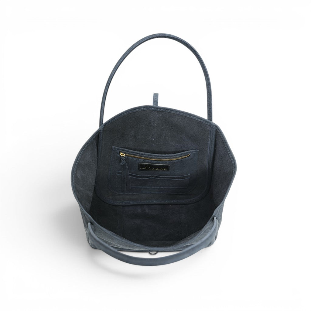 Ellis Hobo Tote in Ink Nubuck