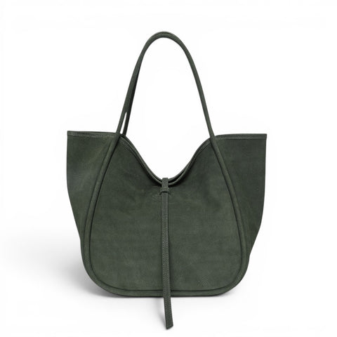 Ellis Hobo Tote in Moss Nubuck
