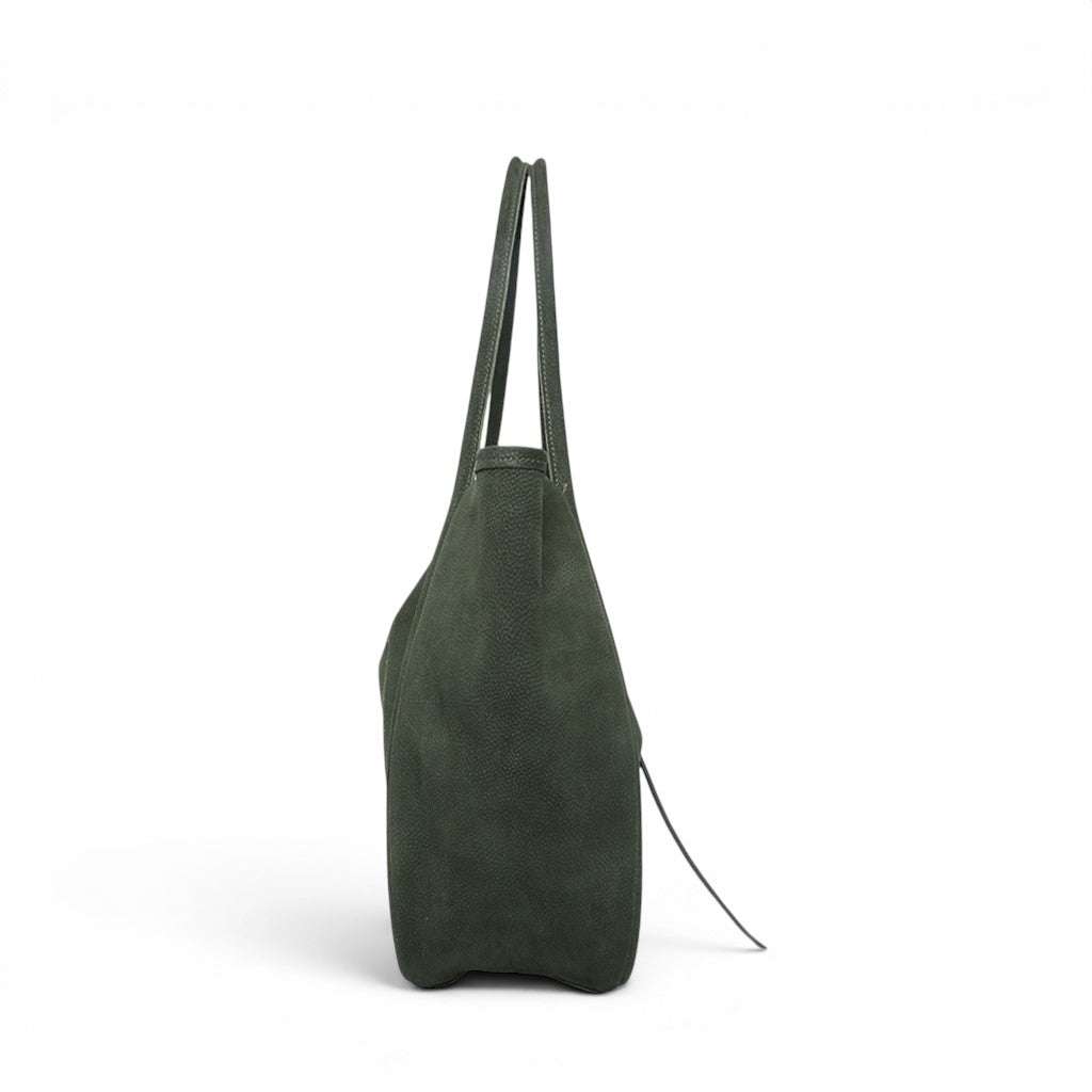 Ellis Hobo Tote in Moss Nubuck