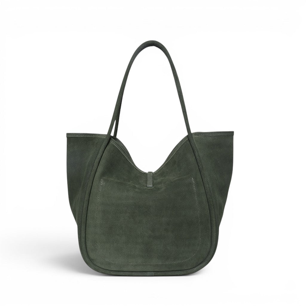 Ellis Hobo Tote in Moss Nubuck