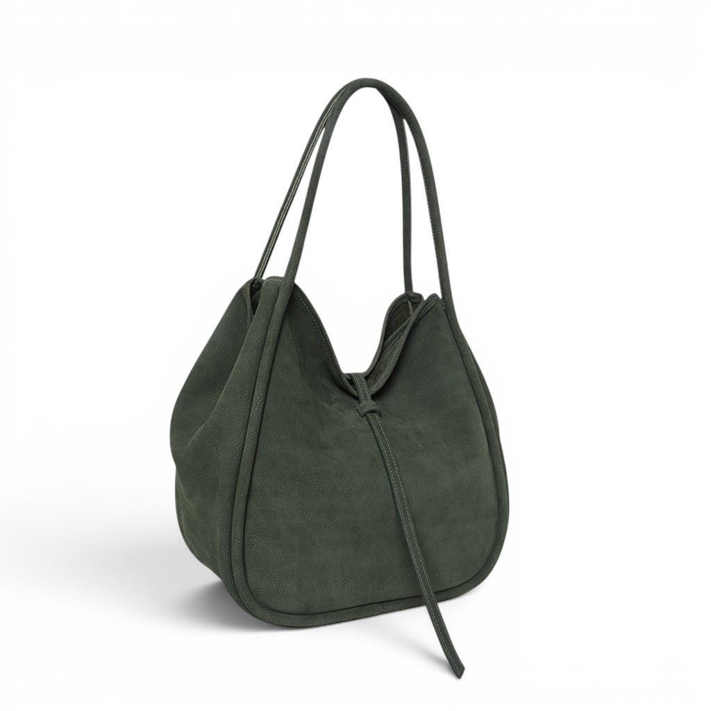 Ellis Hobo Tote in Moss Nubuck