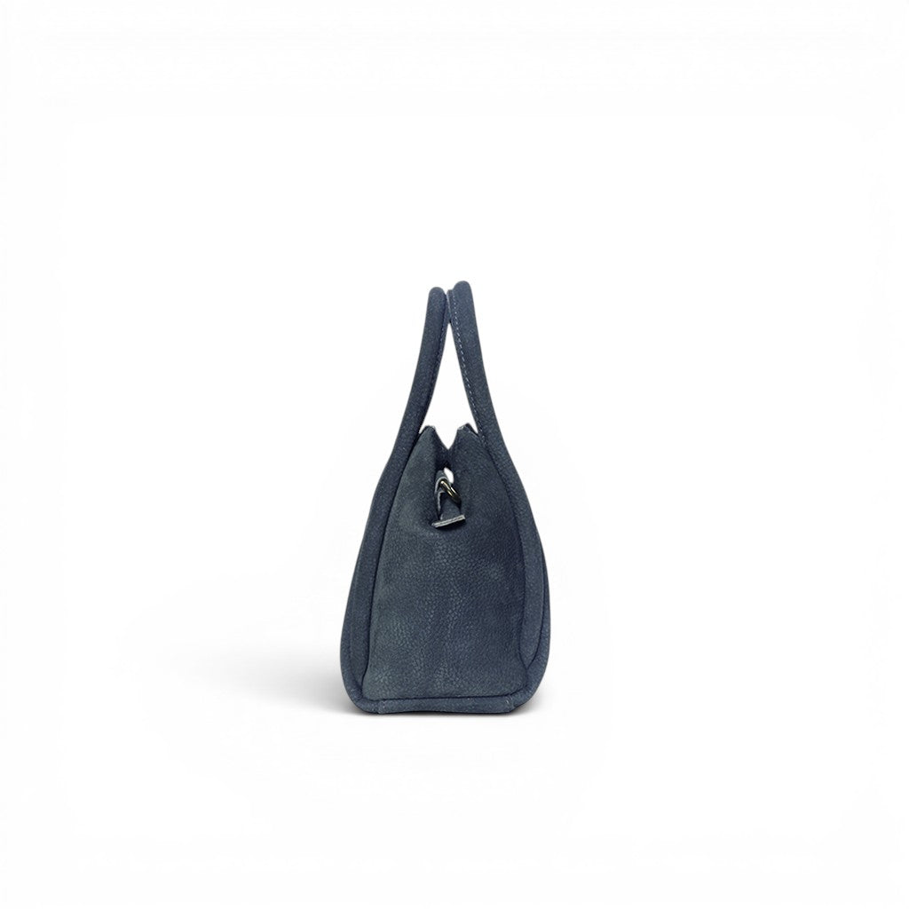 Mini Taya Top Handle Crossbody in Ink Nubuck