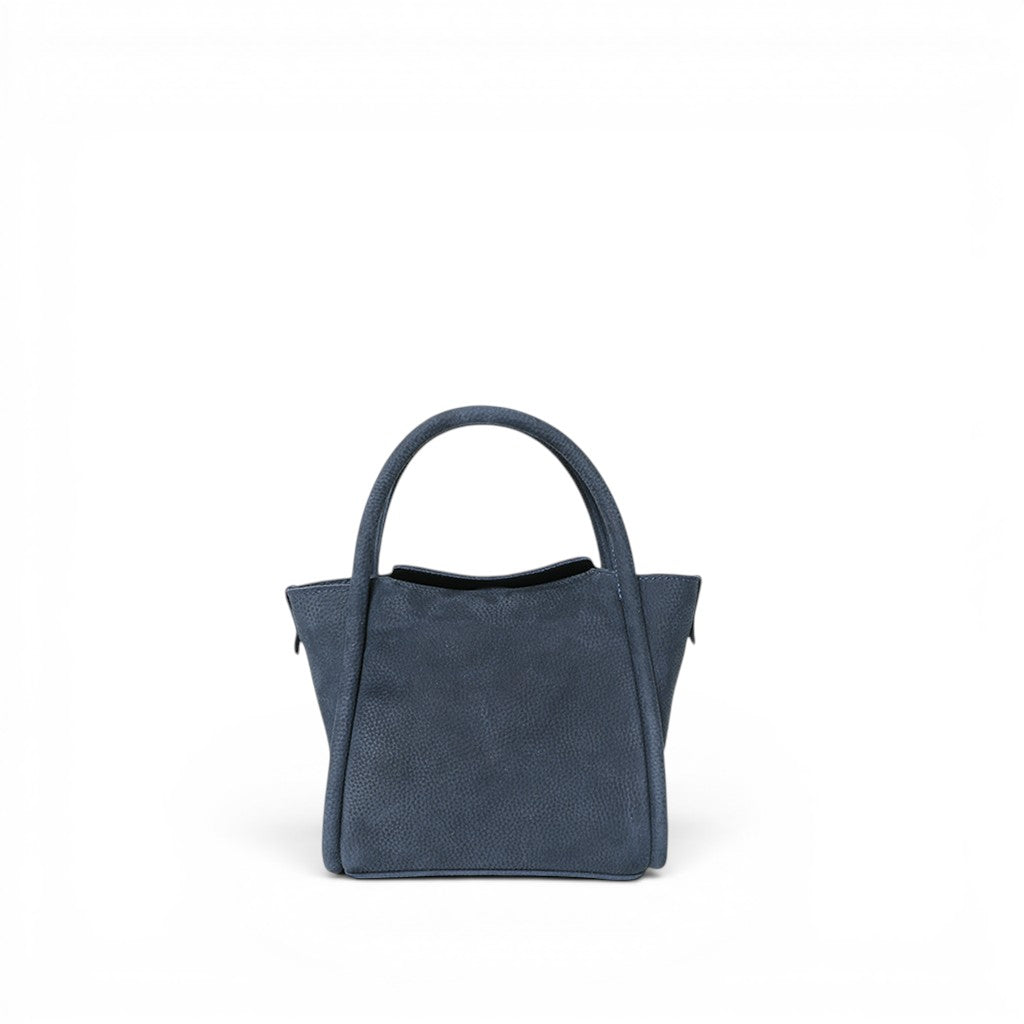 Mini Serena Top Handle Crossbody in Ink Nubuck