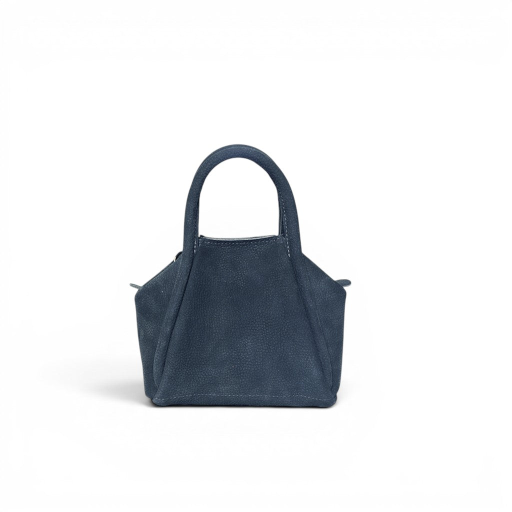 Mini Taya Top Handle Crossbody in Ink Nubuck