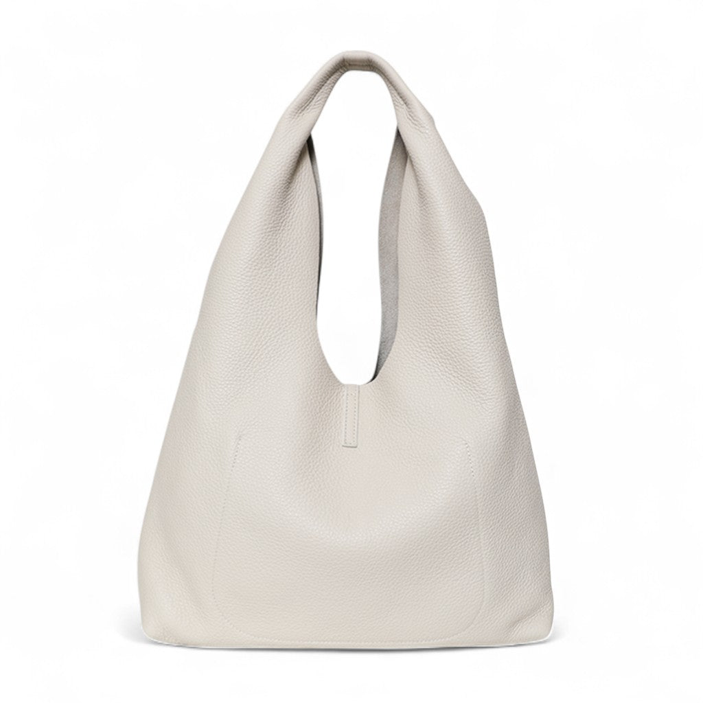 Elisabetta Shopper in Lamb Italian Buffalo Cowhide