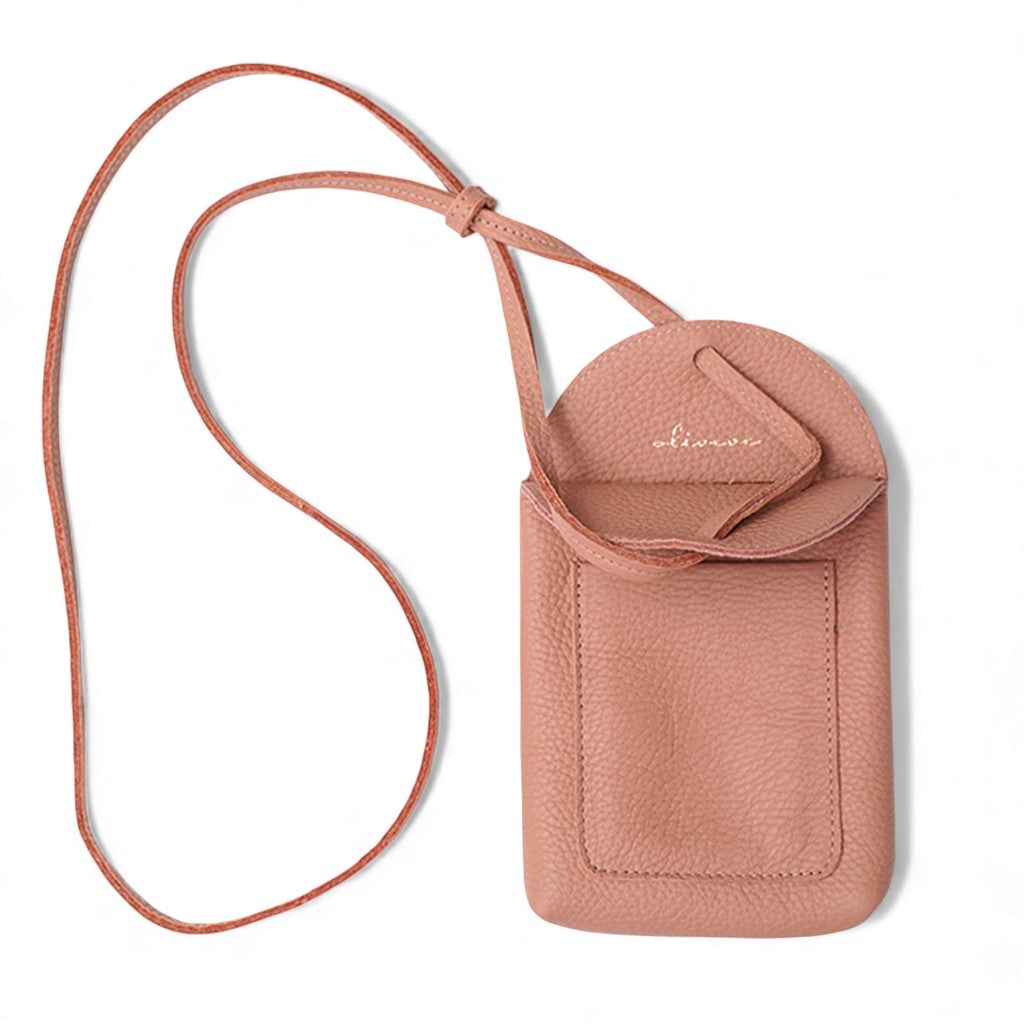 Paulina Phone Bag in Blossom Italian Buffalo Cowhide