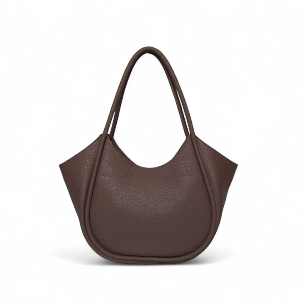 Eden Tote in Chestnut Italian Buffalo Cowhide