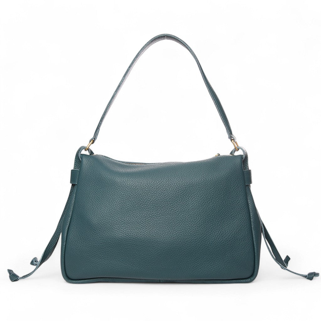 Reese Large Slouchy Shoulder in Mediterranea Buffalo Cowhide