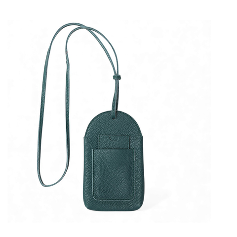 Paulina Phone Bag in Mediterranea Italian Buffalo Cowhide
