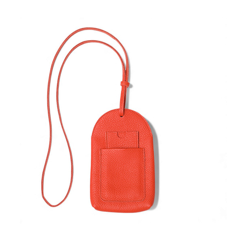 Paulina Phone Bag in Heat Italian Buffalo Cowhide