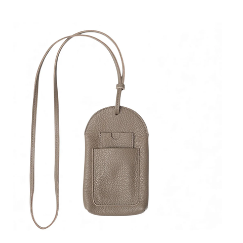 Paulina Phone Bag in Portobello Italian Buffalo Cowhide