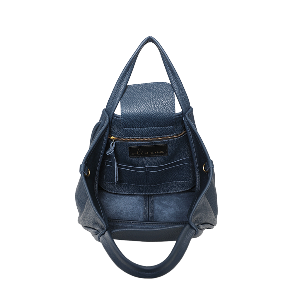 Vittoria Tote in Insignia Italian Buffalo Cowhide