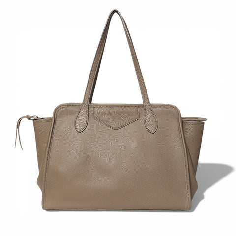 Piper Portfolio in Portobello Italian Buffalo Cowhide