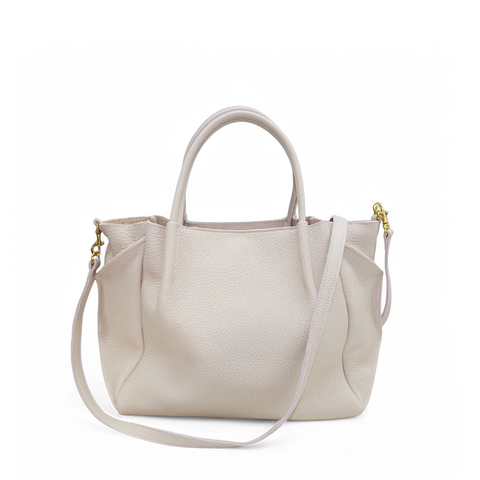 Zoe Tote in Lamb Italian Buffalo Cowhide